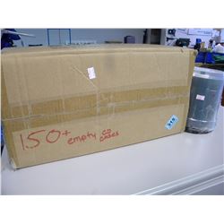 BLANK PRINTABLE CD-R CD'S AND 150+ EMPTY CD CASES