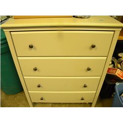 4 DRAWER GREY HIGH BOY