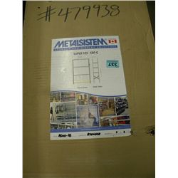 2 METAL SYSTEM STORAGE & DISPLAY RACKS IN BOX (SEIZED FREIGHT)