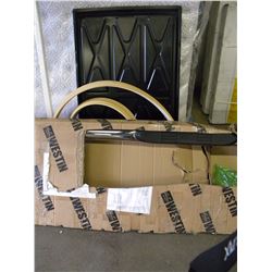 WESTIN NURF BARS/MOULDING/DODGE RAM MEGA CAB '06-'09/PLASTIC LIDS (SEIZED FREIGHT)