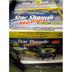 2 STAR SHOWER MOTION LIGHTS (SEIZED FREIGHT)