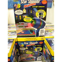 2 STAR SHOWER MOTION LIGHTS (SEIZED FREIGHT)