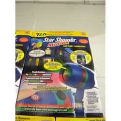 NEW STAR SHOWER MOTION LASER LIGHT (SEIZED FREIGHT)