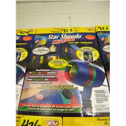 NEW STAR SHOWER MOTION LASER LIGHTS (SEIZED FREIGHT)