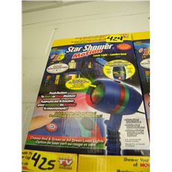 NEW STAR SHOWER MOTION LASER LIGHTS (SEIZED FREIGHT)