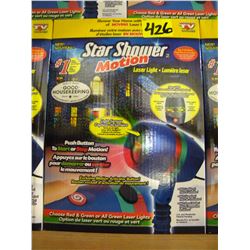 NEW STAR SHOWER MOTION LASER LIGHTS (SEIZED FREIGHT)