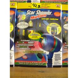 NEW STAR SHOWER MOTION LASER LIGHTS (SEIZED FREIGHT)