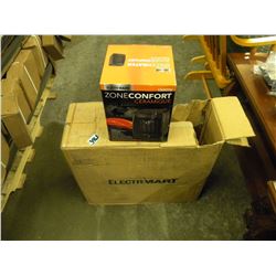 BOX 6 CERAMIC HEATERS (SEIZED FREIGHT)