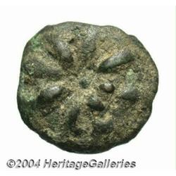 Apulia, Luceria(?). Ca. 220 B.C. AE aes grave