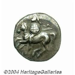 Calabria, Taras. Ca. 281-272 B.C. AR nomos (20