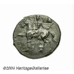 Calabria, Taras. Ca. 240-228 B.C. AR nomos (19