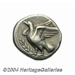 Bruttium, Kroton. Ca. 425 - ca. 350 B.C. AR