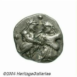 Macedon, 'Lete'. Ca. 500-480 B.C. AR stater
