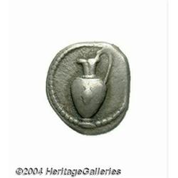 Macedon, Terone. Ca. 500-490 B.C. AR tetrobol