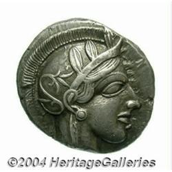Attica, Athens. Ca. 449-393 B.C. AR