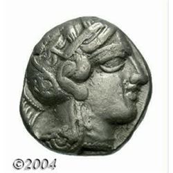 Attica, Athens. Ca. 449-393 B.C. AR