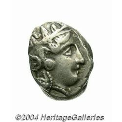 Attica, Athens. After 393 B.C. AR tetradrachm