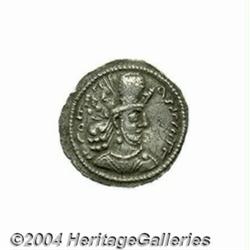 Sasanian Kingdom. Shapur II. A.D. 309-379. AR