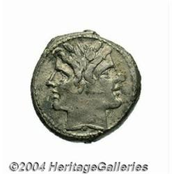 Anonymous. Ca. 225-212 B.C. AR didrachm or