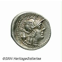 C. Cassius. 126 B.C. AR denarius (20 mm, 3.93