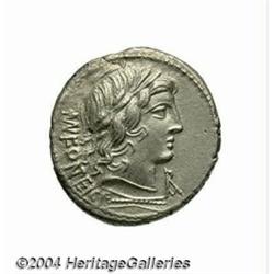 Mn. Fonteius C. f. 85 B.C. AR denarius (18 mm,