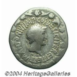 Mark Antony and Octavia. 39 B.C. AR