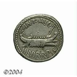 Mark Antony. 32-31 B.C. AR legionary denarius