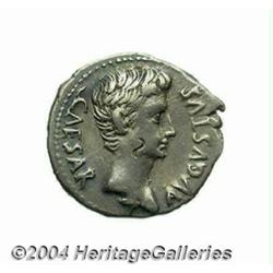 Augustus. 27 B.C.-A.D. 14 AR denarius (20 mm,