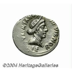 Augustus. 27 B.C.-A.D. 14. AR denarius (21 mm,