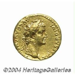 Tiberius. A.D. 14-37. AV aureus (19 mm, 7.75