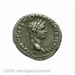 Claudius.. A.D. 41-54. AR denarius (19 mm,