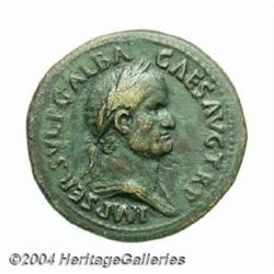 Galba. A.D. 68-69. AE sestertius (36 mm, 26.47