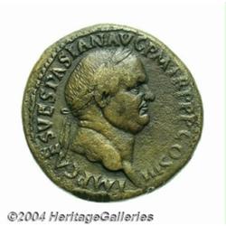 Vespasian. A.D. 69-79. AE sestertius (33 mm,