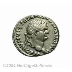 Titus. A.D. 79-81. AR denarius (18 mm, 3.31