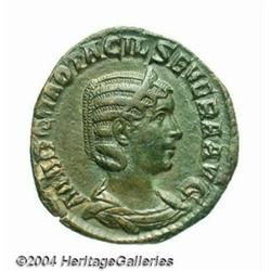 Otacilia Severa, wife of Philip I. AE