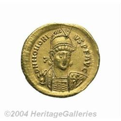 Honorius. A.D. 393-423. AV solidus (21 mm,