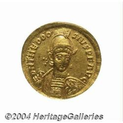 Theodosius II. A.D. 402-450. AV solidus (20
