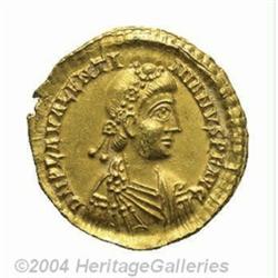 Valentinian III. A.D. 425-455. AV solidus (22