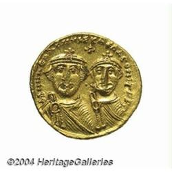 Heraclius. A.D. 610-641. AV solidus (20 mm,