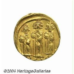 Heraclius. A.D. 610-641. AV solidus (19 mm,