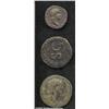 Image 1 : Lot of three early imperial AE. Includes: