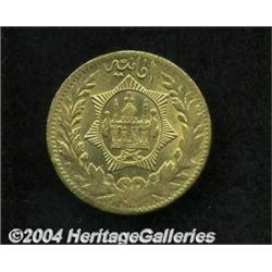 Amanullah gold 2 Amani SH1301 (1922), KM888,