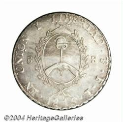 Rio de la Plata. 8 Soles 1815-FL, KM15, very