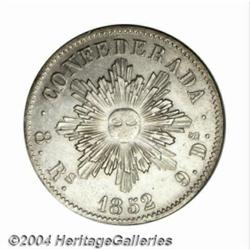 Cordoba. 8 Reales 1852, KM32, XF, lightly