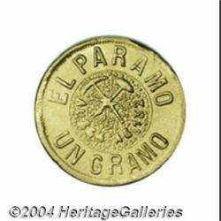 Tierra del Fuego. Gold Gramo 1889, KM-Tn1,