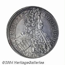 Leopold I Taler 1705 Vienna, KM1872, Dav-1001.