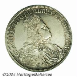 Charles VI Taler 1718 Hall, KM-A692, Dav 1051.