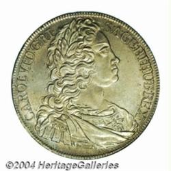 Charles VI Taler 1728 Prague, KM1503.1,