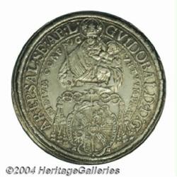 Salzburg. Guidobald Taler 1660, KM162,