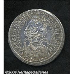 Salzburg. Guidobald Taler 1660, KM162,